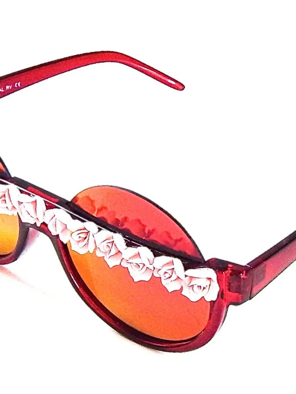 GASOLINE GLAMOUR CHEROKEE ROSE ACID PEEKABOO GLASSES 🌸🌹🌸